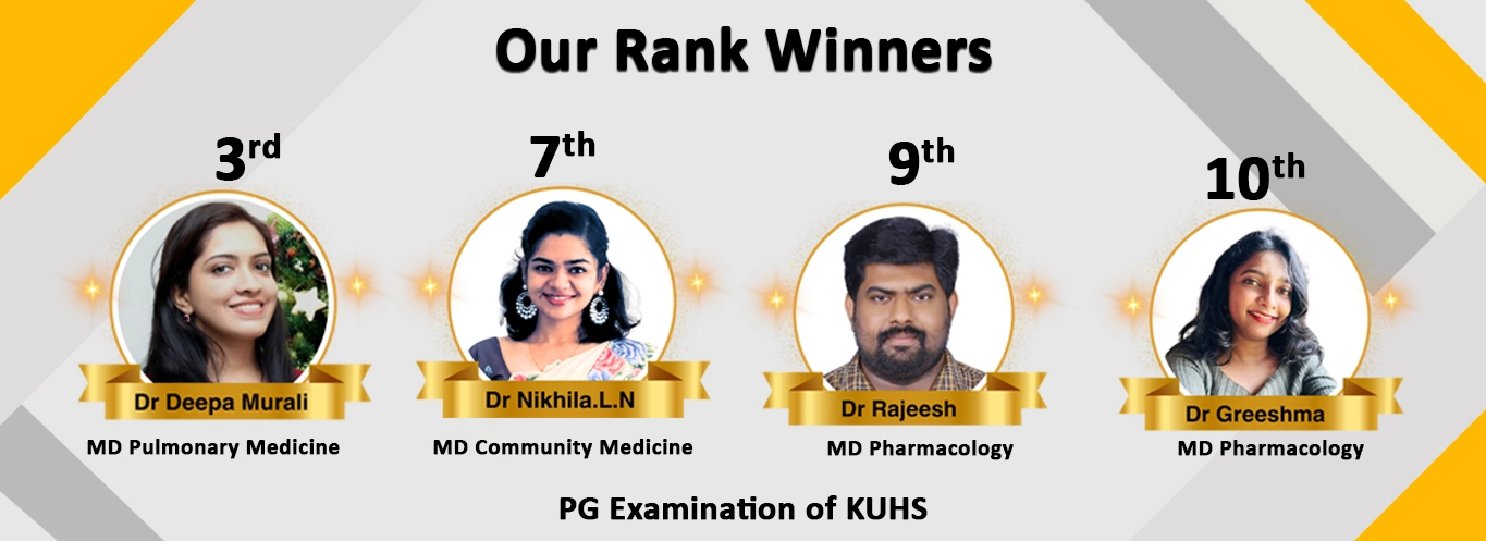PG Rank Holders 2026